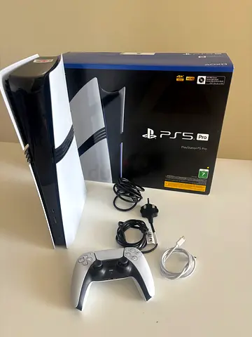 Sony PlayStation 5 Pro with Controller and Box