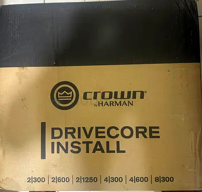 CROWN AMPLIFIER WITH DSP, 300W