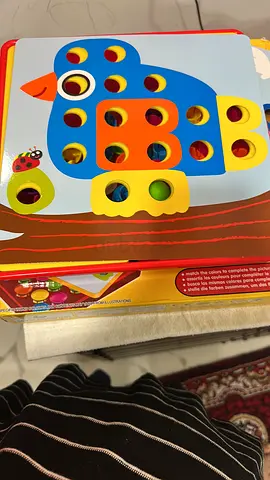 Motor skills Montessori early learning big buttons 12 sheets 24 different shapes 2-8years