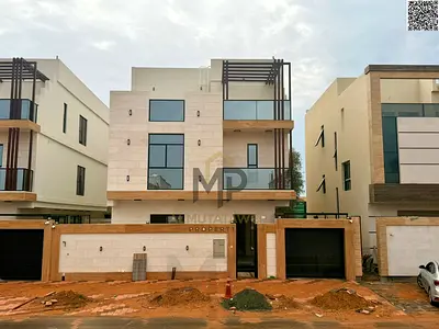 Villa (with pool) for sale | Ajman | Al Helio 2 area | 5 bedrooms, majlis, 3 living rooms, roof and