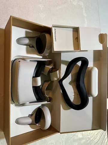 Meta quest 2 vr for sale comes with controllers flawless barely used with box! Negotiable