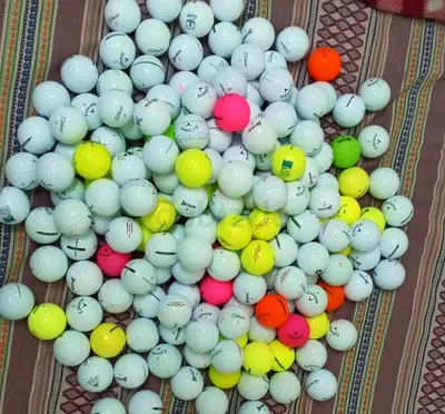 Golf balls mixed brands Callaway titles TaylorMade sorixen nitro pinnacle and many more brands avail