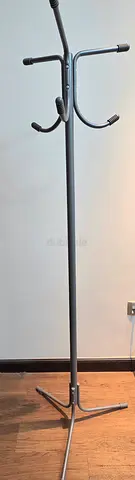 Simple Metal Freestanding Coat Rack - Grey