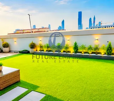 Burj Khalifa view | 3BR Terrace| Gym Pool Kids play