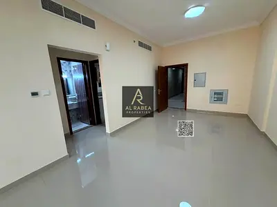 For annual rent in Ajman, Al Jurf 3, first occupancy, one bedroom, living room, 2 bathrooms
