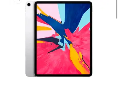 Apple iPad Pro 12.9 inch (3rd Gen) - A12X Bionic Chip - WiFi + Cellular - 256GB - Silver, A2014