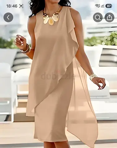 Beige dress