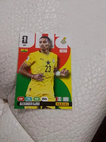 Alexander djiku football card