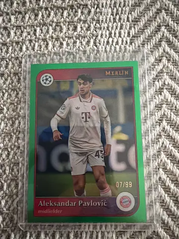 Topps Merlin - Aleksandar Pavlović - /99