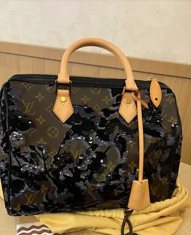 Louis Vuitton Fleur De Jais Speedy 30