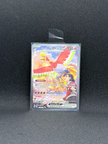 Pokemon Destined Rivals Ethans Ho-oh ex 230/182