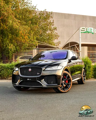 2020 Jaguar F-Pace SVR | GCC | Full Al Tayer History | 49,500 km | Full Options