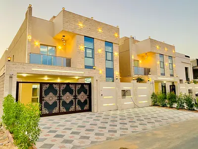 🏡 Villa for rent in Al Yasmin | Second tenant | 5 master bedrooms + living room, majlis, and maid's room | AED 120,000
