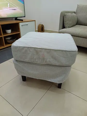 Comfortable Fabric Ottoman Seat