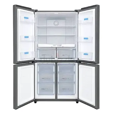 Spacious 4-Door Refrigerator Freezer - Good Condition
