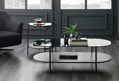 RIOSA COFFEE TABLE ELLIPSE | ENZA HOME