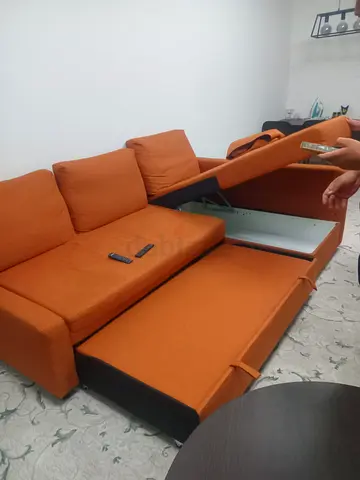 Ikea sofa cumbed brand new never used with big storage space L shape