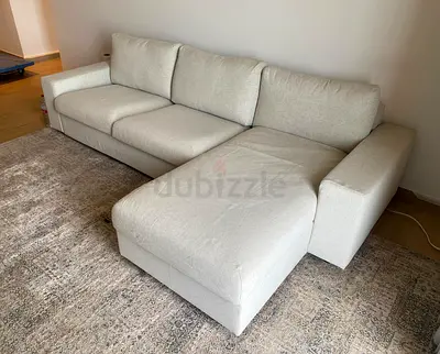 Gunnared beige sofa bed