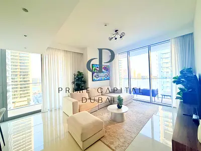 Fully Furnished 2BR | Marina and Sea View | Vacant