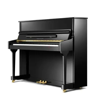 Pearl River EU118 Upright Piano - Black
