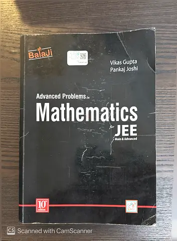 Black Book | Advanced Problems in Mathematics for JEE (Main Advanced) – 10th Edition