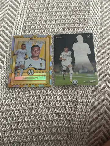 Topps Chrome Finest - Kylian Mbappe - Inserts
