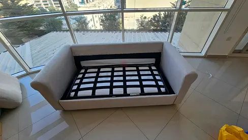 Ikea gronlid two seater sofa bed with mattress