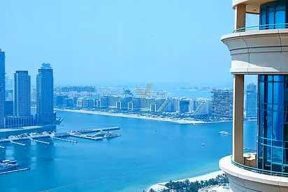 FURNISHED 1BR | MARINA VIEW | READY TO MOVE
