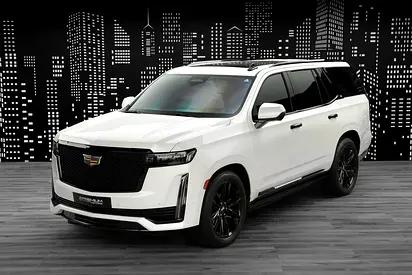 CADILLAC | ESCALADE PLATINUM | GCC SPECS DEALER WARRANTY + SERVICE CONTRACT ( AL GHANDI )