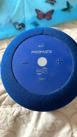 Promate Boom-10 Portable Bluetooth Speaker - Blue, Good Working Condition