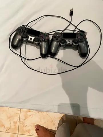 Two wired Sony DualShock 4 controllers (PS4) - disabled