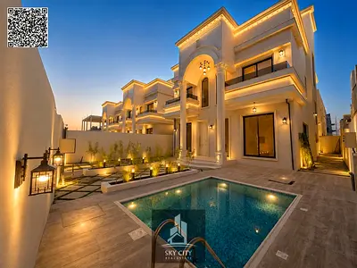 6غرف قريب الشارع العام مع مسبح شامل رسوم التسجيل