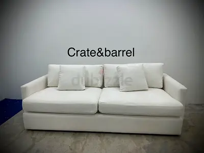 Excellent condition cratebarrel sofa