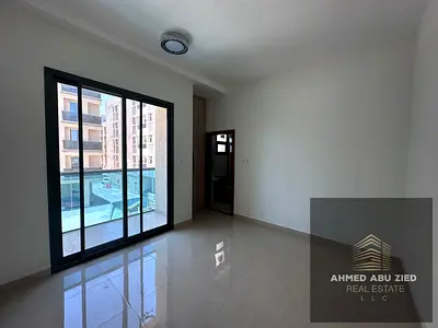 One bedroom and living room for annual rent in Al Hamidiya, Ajman, near Ajman Court and Ajman University, with a balcony offering an open view, two ba