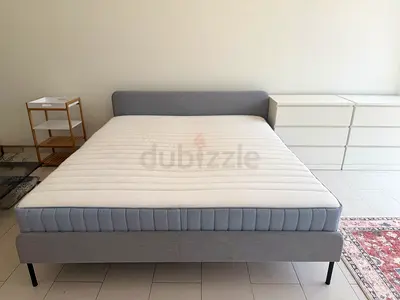 Bed and mattress