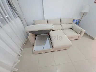 Super Comfortable eskilstuna beige Sofa bed