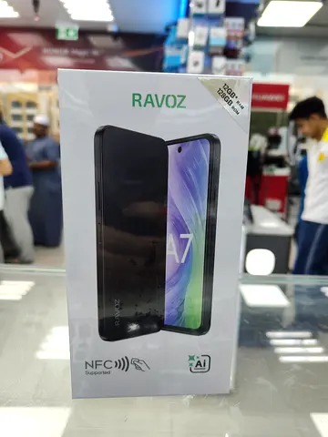 RAVOZ A7 smartphone - brand new sealed (128GB, NFC)