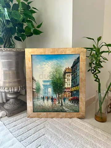 Painting framed