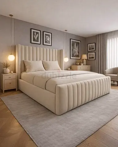 Luxury King Size bed With Best Quality Mattress Available For Sale, Order Now