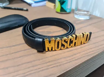 Moschino Leather Belt