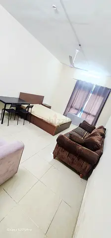 Furnished Master room with attached bath and window for family