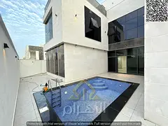 With elevator and private pool, 5000 sq ft | Own a luxury villa in Al Helio 2, Ajman | 7 master bedr
