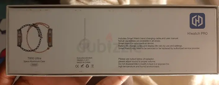 HiWatch Pro T800 Ultra Smartwatch (sealed box) - Silver