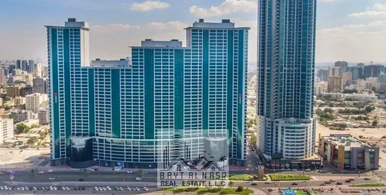 Ready Unit with Full Sea View Fully Luxury 2BHK | High Floor | Corniche Tower Ajman
