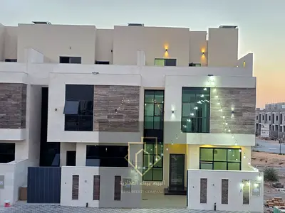 A very distinctive townhouse with a ground floor, first floor, and roof terrace in the Al-Haliou area.