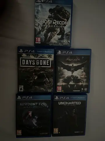 PlayStation 4 Games (Also compatible on PS5)