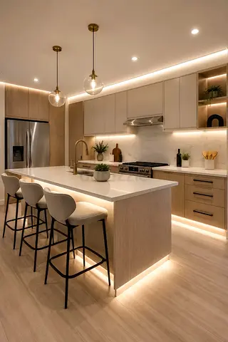 Modern Kitchen Island