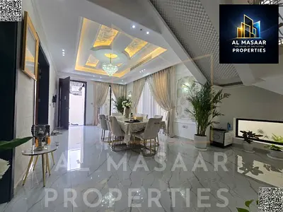 Villa in Al Yasmin, furnished, with electricity, water, and air conditioning. Price negotiable.