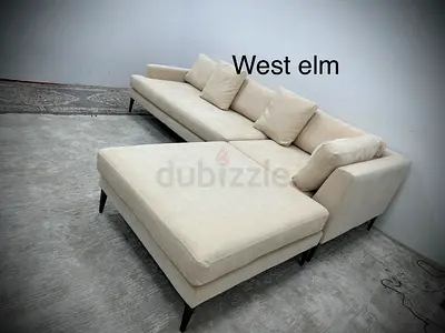 Brand new condition west elm sofa