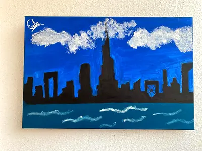 SELF MADE PAINTINGS